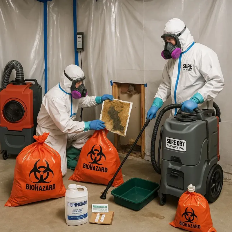Contaminated Water Handling Protocols process in Benton City, WA