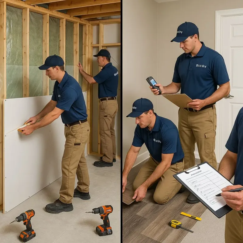 Repairs and Reconstruction process in Benton City, WA